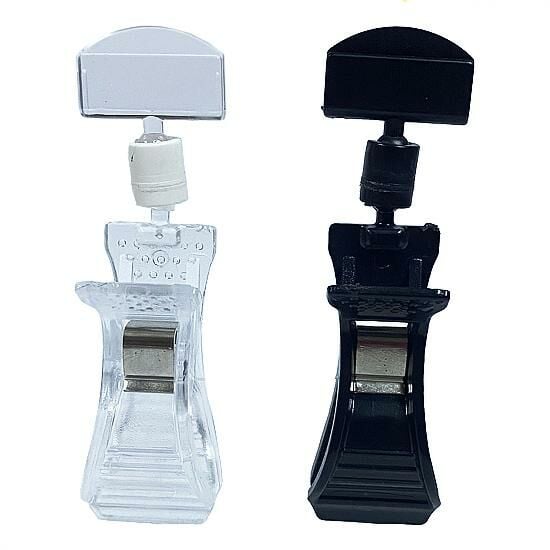 Büyük Mandallı Etiket Tutucu (10 Lu Paket)