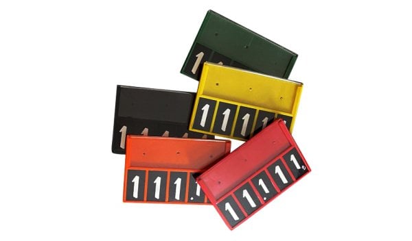 Fiyat Kaseti 12x8 cm 7 Haneli 10'lu Paket