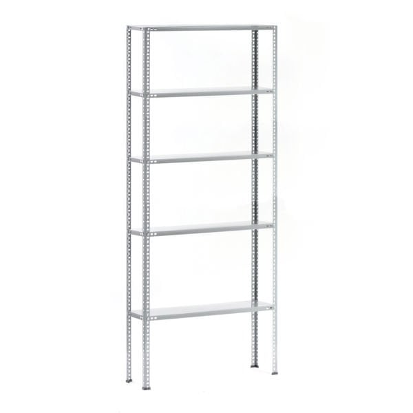Depo Rafı Cıvatalı Çelik Raf Sistemi 5 Katlı 43x93x250 cm