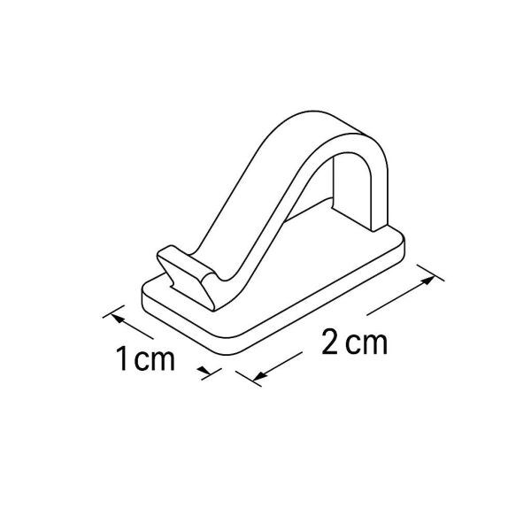 Kasetlik Asma Kancası (10 Lu Paket)