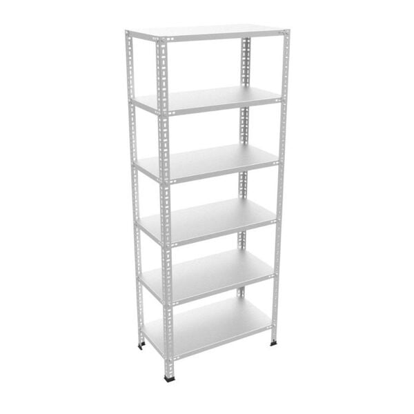 Bolted Steel Shelving Unit 59x59xh250 6 Storeys
