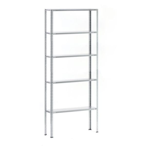 Bolted Steel Shelving Unit 59x75xh250 5 Storeys
