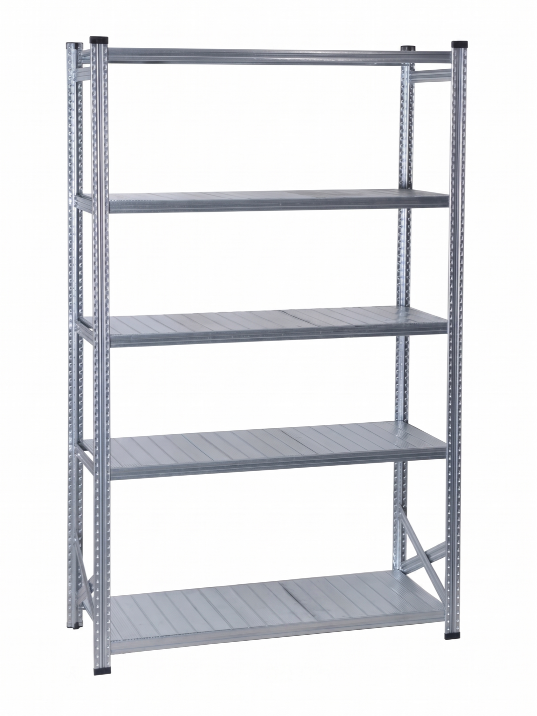 Depo Rafı Galvanizli Raf Sistemi 5 Katlı 40x200 cm