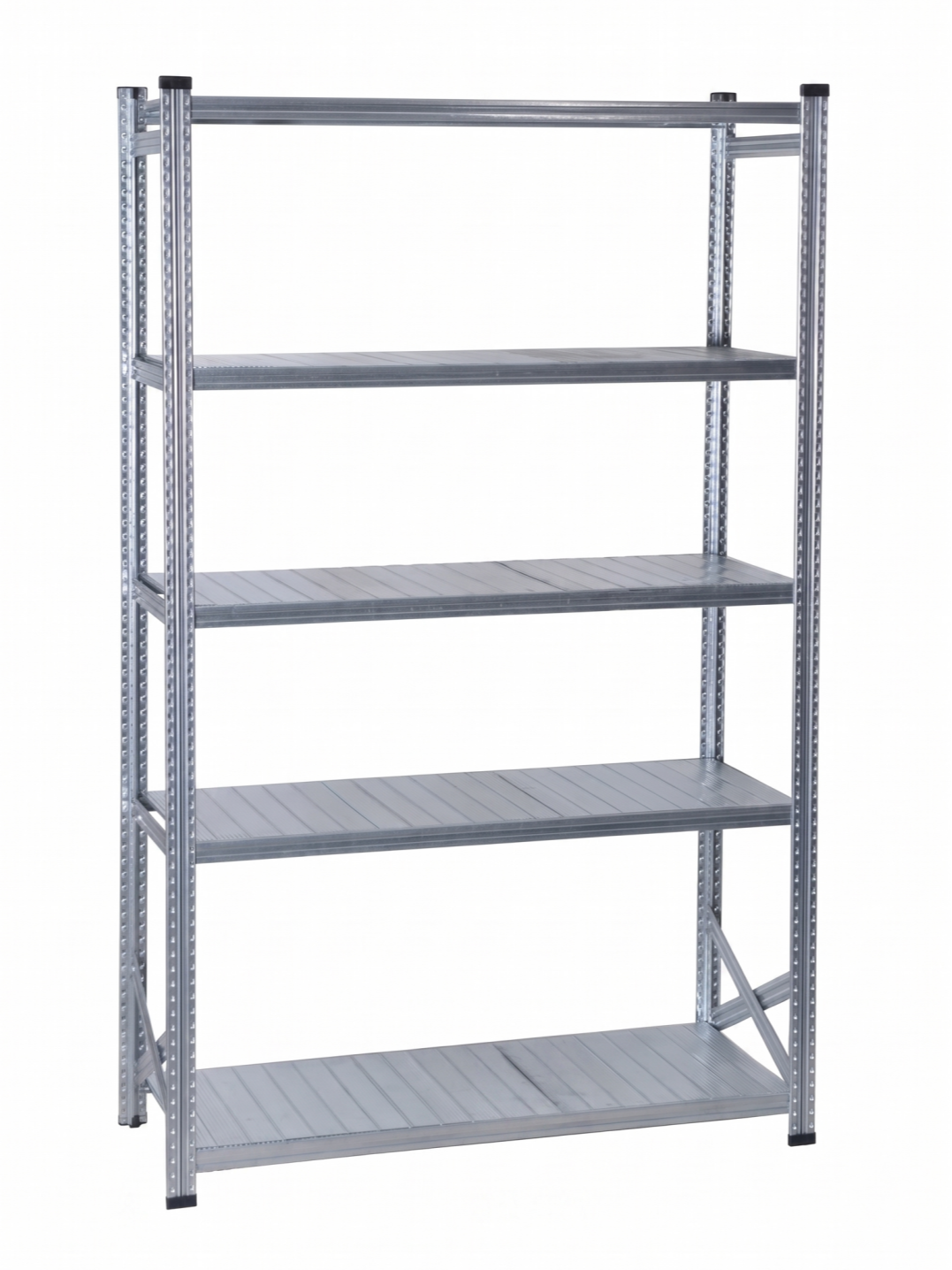 Depo Rafı Galvanizli Raf Sistemi 5 Katlı 50x200 cm