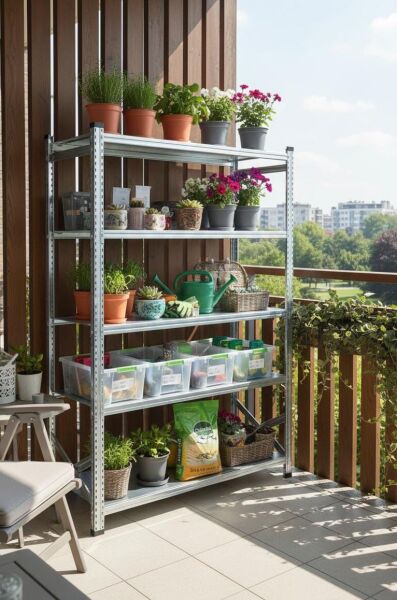 GALVANİZ RACK ÜNİTE 50X 250 4 KATLI