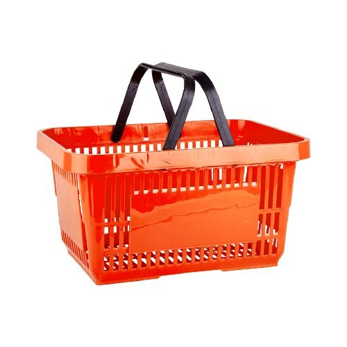 Plastik El Sepeti 28 Litre (5'li Paket) Turuncu