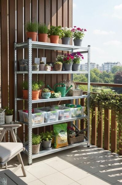 GALVANİZ RACK ÜNİTE 40X250  5 KATLI