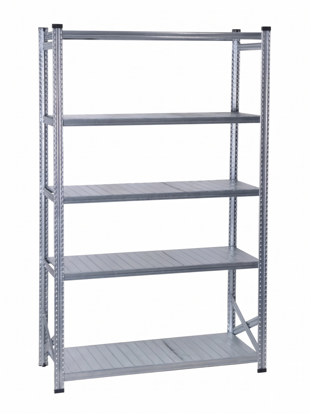 Depo Rafı Galvanizli Raf Sistemi 5 Katlı 50x250 cm