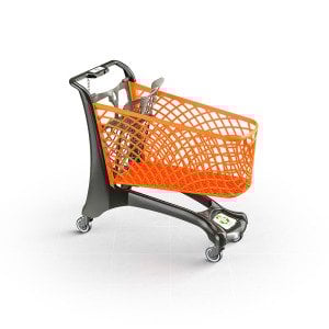 Plastik Market Arabası 110 Lt - City