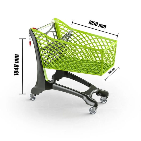 Plastik Market Arabası - 150Lt Twiga