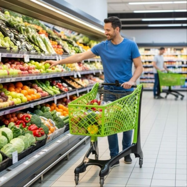 Plastik Market Arabası - 150 Litre Twiga