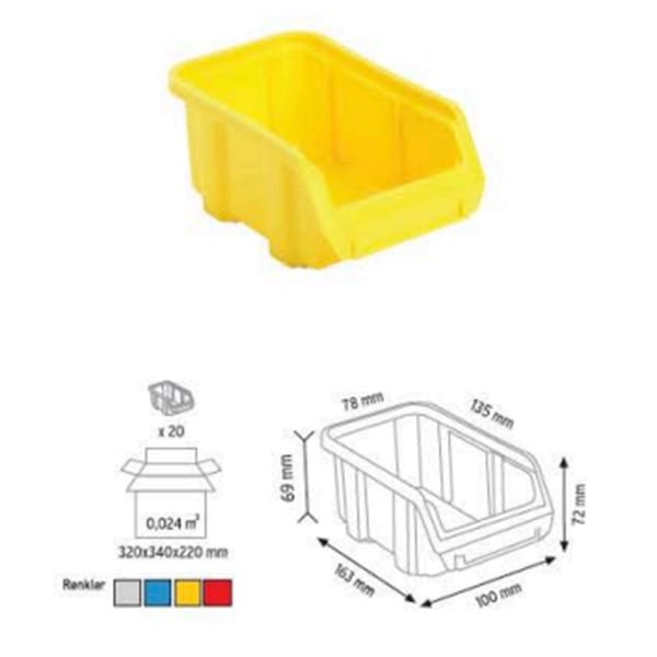Plastik Avadanlık A100 ( 40 Adet )