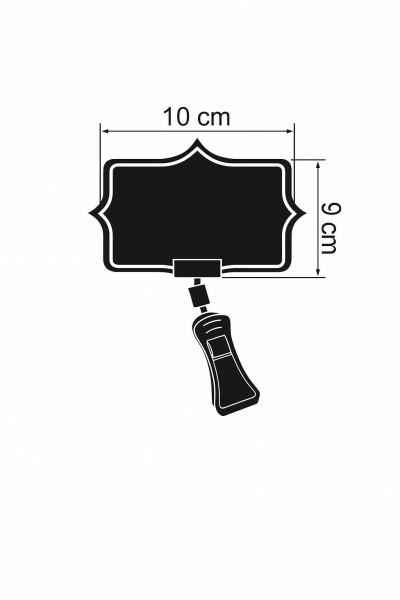 Büyük Mandallı Fiyatlık Yıldız (10'lu Paket)