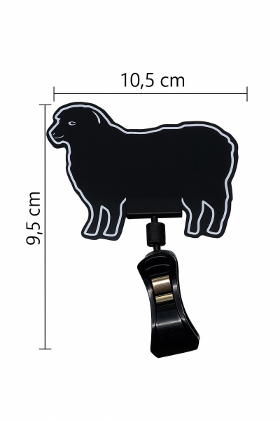 Büyük Mandallı Fiyatlık Kuzu (10'lu Paket)