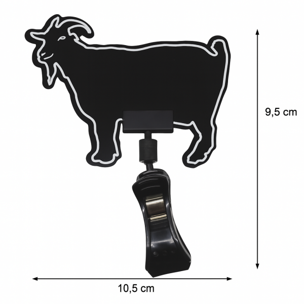 Büyük Mandallı Fiyatlık Keçi (10'lu Paket)