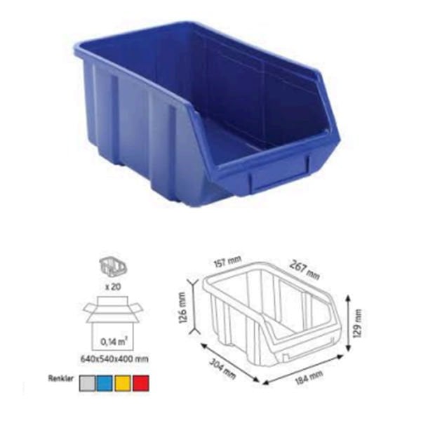 Plastik Avadanlık A250 ( 40 Adet )