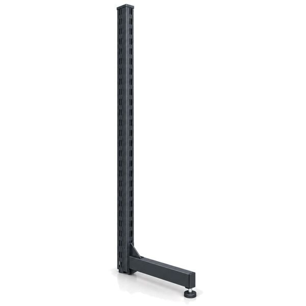 40 cm duvar bitim ayak takımı 224 cm yüksekliğinde beyaz fonda