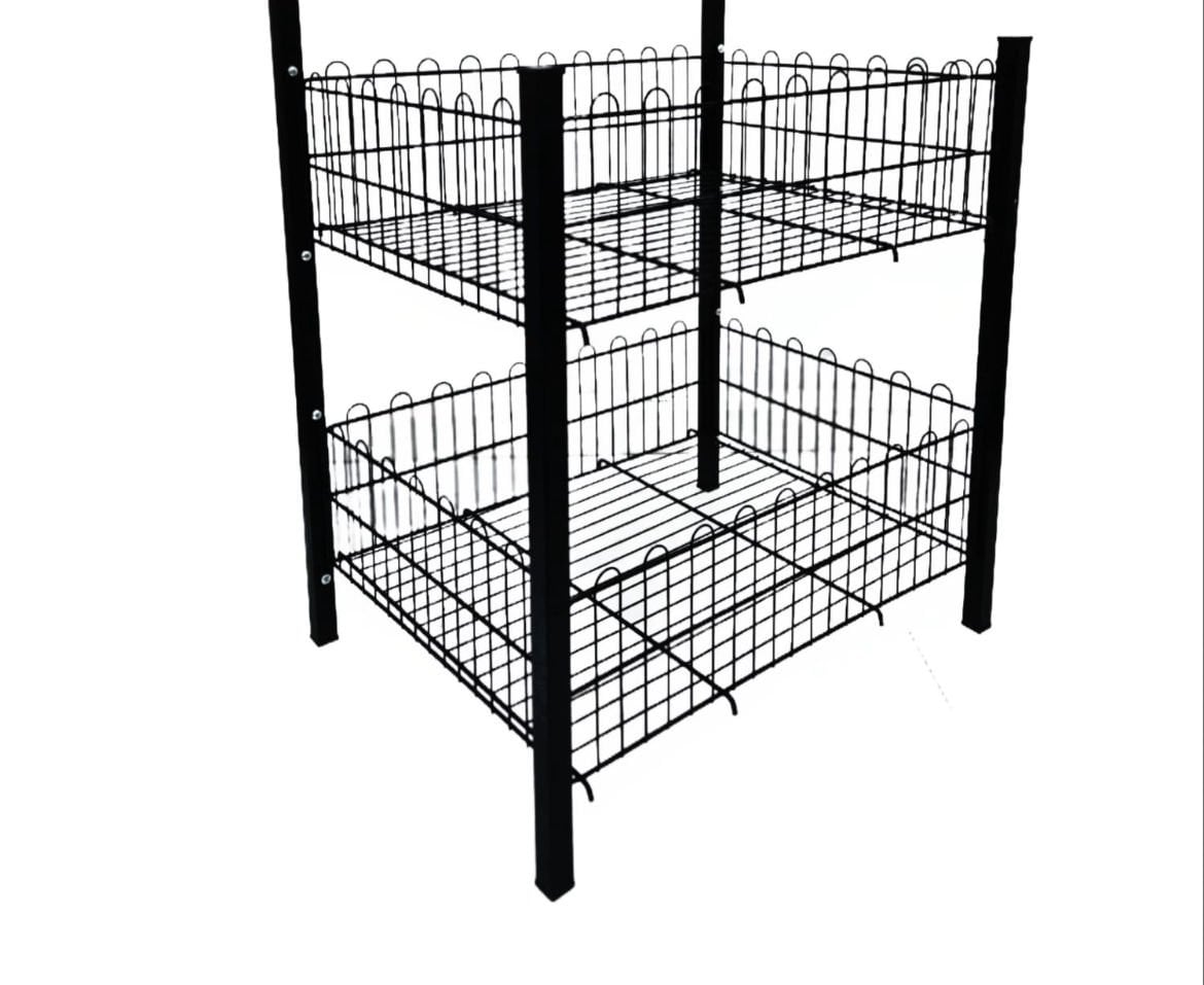 60x80 Profilli Çift Katlı Promosyon Standı - Teşhir Sepeti