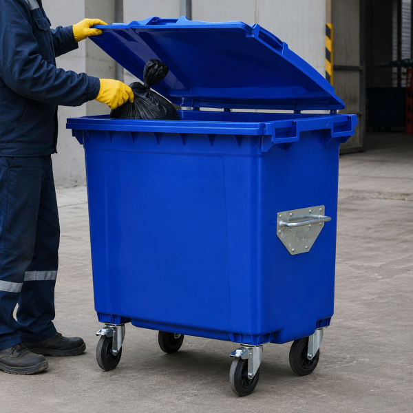 Plastik Çöp Kovası 660 Litre KOD ÇK