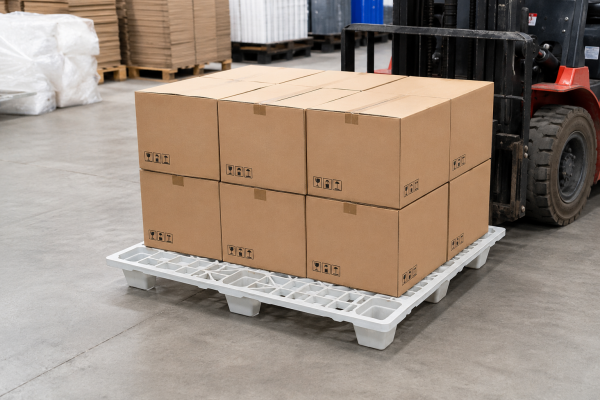 Plastik Palet KOD P80x120 ExpoRFT Delikli