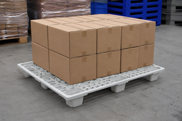 Plastik Palet KOD P100x120 ExpoRFT Delikli