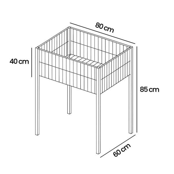 Profil Ayaklı Promosyon Havuzu 60x80 cm - Eko Model