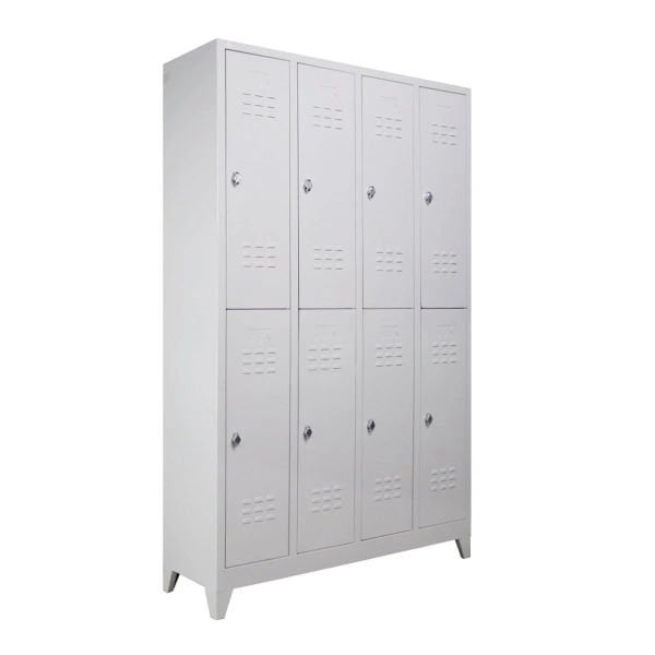 Ekonomik Metal Soyunma Dolabı Sekizli İşçi Dolabı