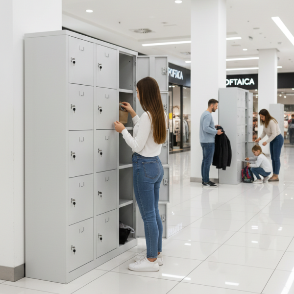 Metal Öğretmen Dolabı 15 Gözlü Okul Ve Ofis Dolabı