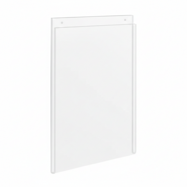 A4 Duvar Tipi Dikey Pleksi Askılı Çerçeve  (10'lu  Paket)