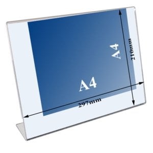 A4 L Tipi Yatay Föylük (10'lu Paket)