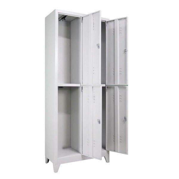 Standart Metal Soyunma Dolabı Dörtlü İşçi Dolabı