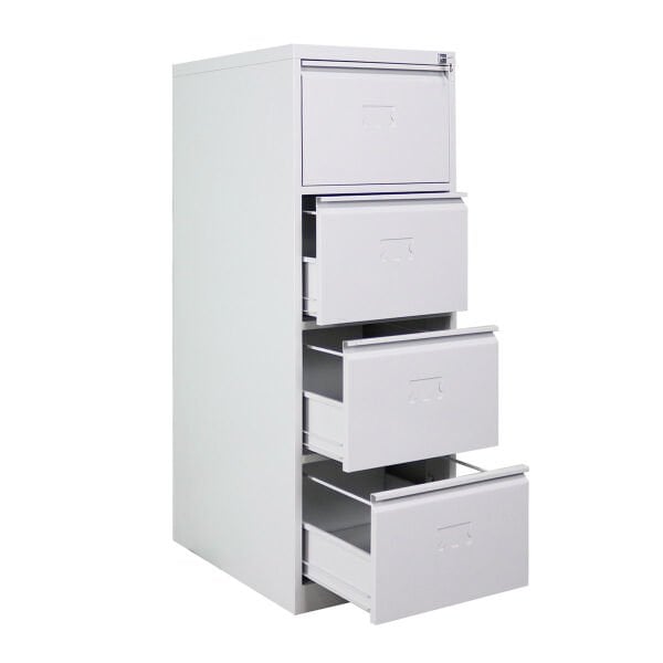 Metal Dörtlü Kartoteks Dolabı - Özlük Dolabı