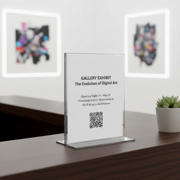 A6 T Tipi Dikey Pleksi Fiyatlık (10'lu Paket)