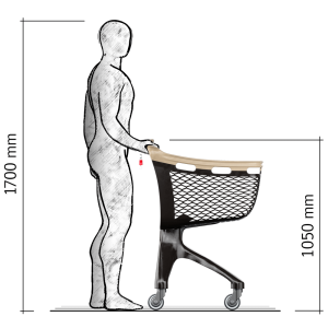 Pleasy 100 Lt Alışveriş Sepeti