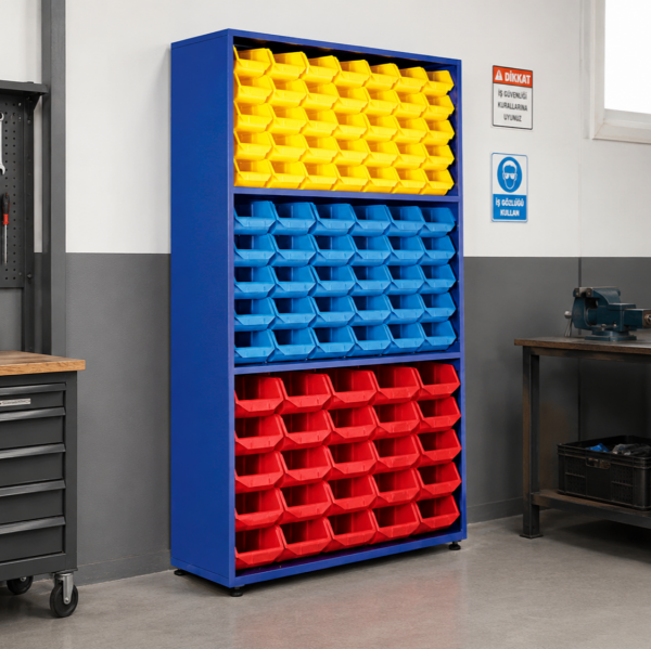 Metal ve Ahşap Avadanlık Standı Stand3