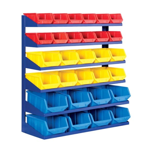 Werkzeugkastenständer aus Metall und Holz DS30