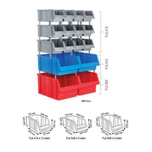 Plastik Avadanlık Seti 1160