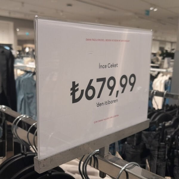 A5 Duvar U Tipi Yatay Pleksi Fiyatlık ve Föylük (10'lu Paket)