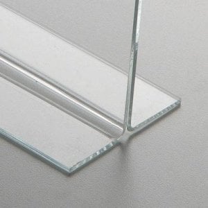 A5 T Tipi Dikey Pleksi Fiyatlık (10'lu  Paket)