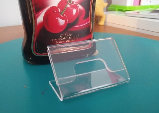 Masaüstü L Tipi Yatay Föylük Broşürlük Mini Fiyatlık (10'lu Paket)