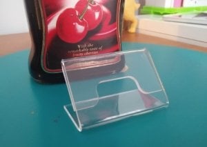 Masaüstü L Tipi Yatay Föylük Broşürlük Mini Fiyatlık (10'lu Paket)