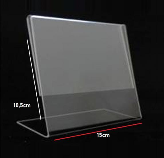 A6 L Tipi Yatay Pleksi Fiyatlık (10'lu Paket)