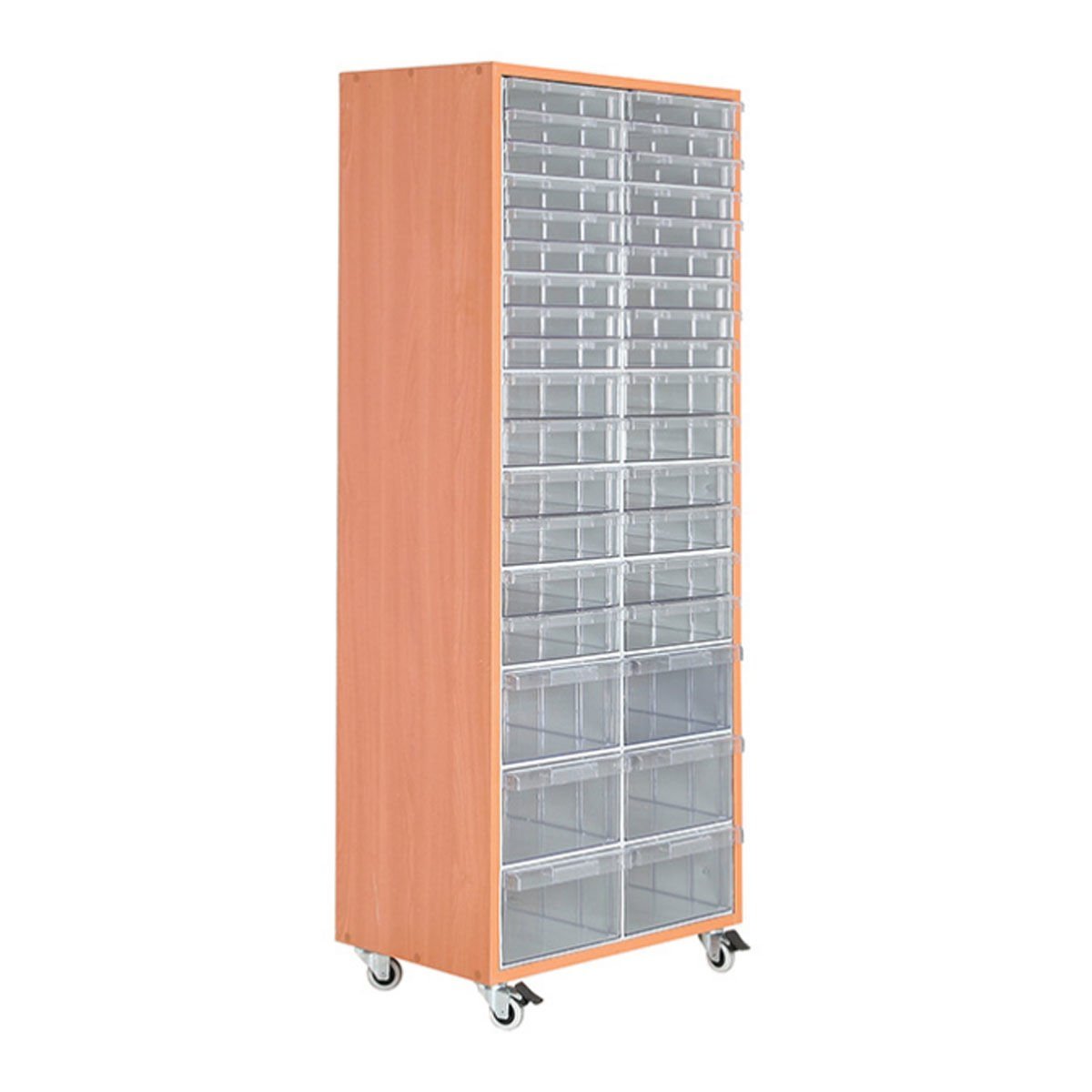 Çekmeceli Tek Yönlü Ahşap Dolap TS 29