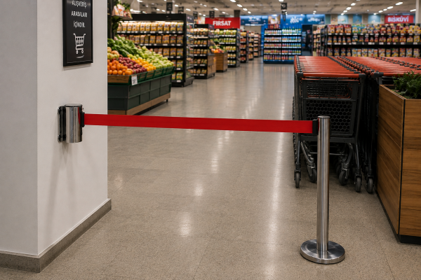Wall Mounted Strip Barrier