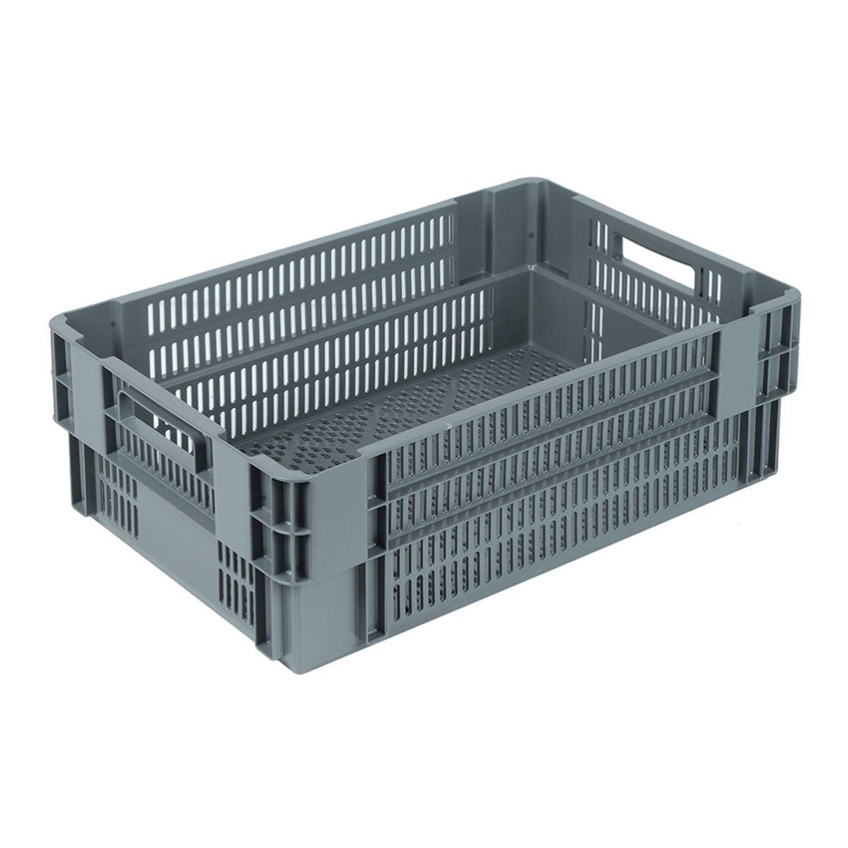 Konik İç İçe Geçebilen Delikli Plastik Kasa KNK 4625 D