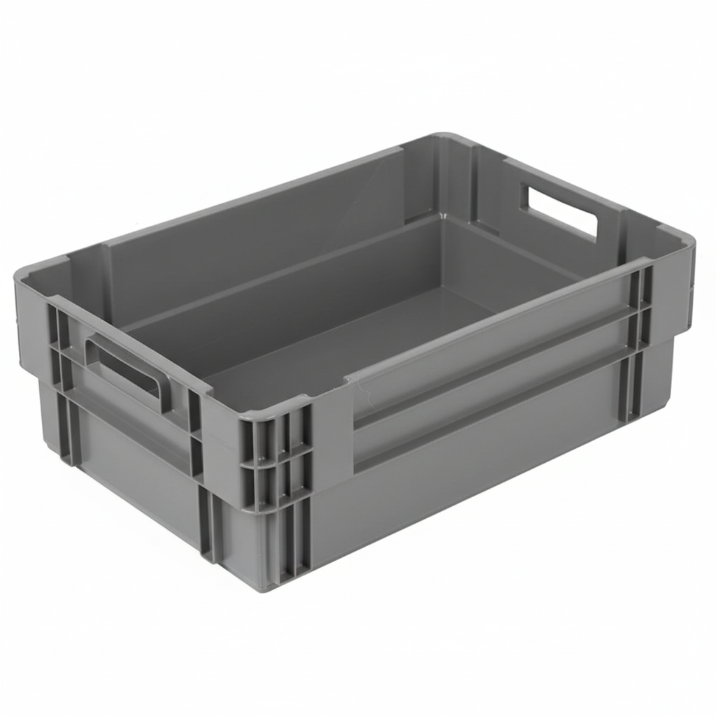 Konik İç İçe Geçebilen Plastik Kasa KNK 4620