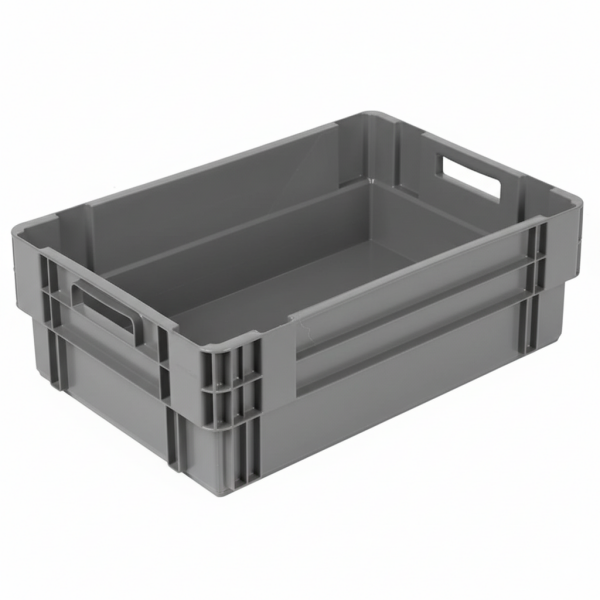 Konik İç İçe Geçebilen Plastik Kasa KNK 4620