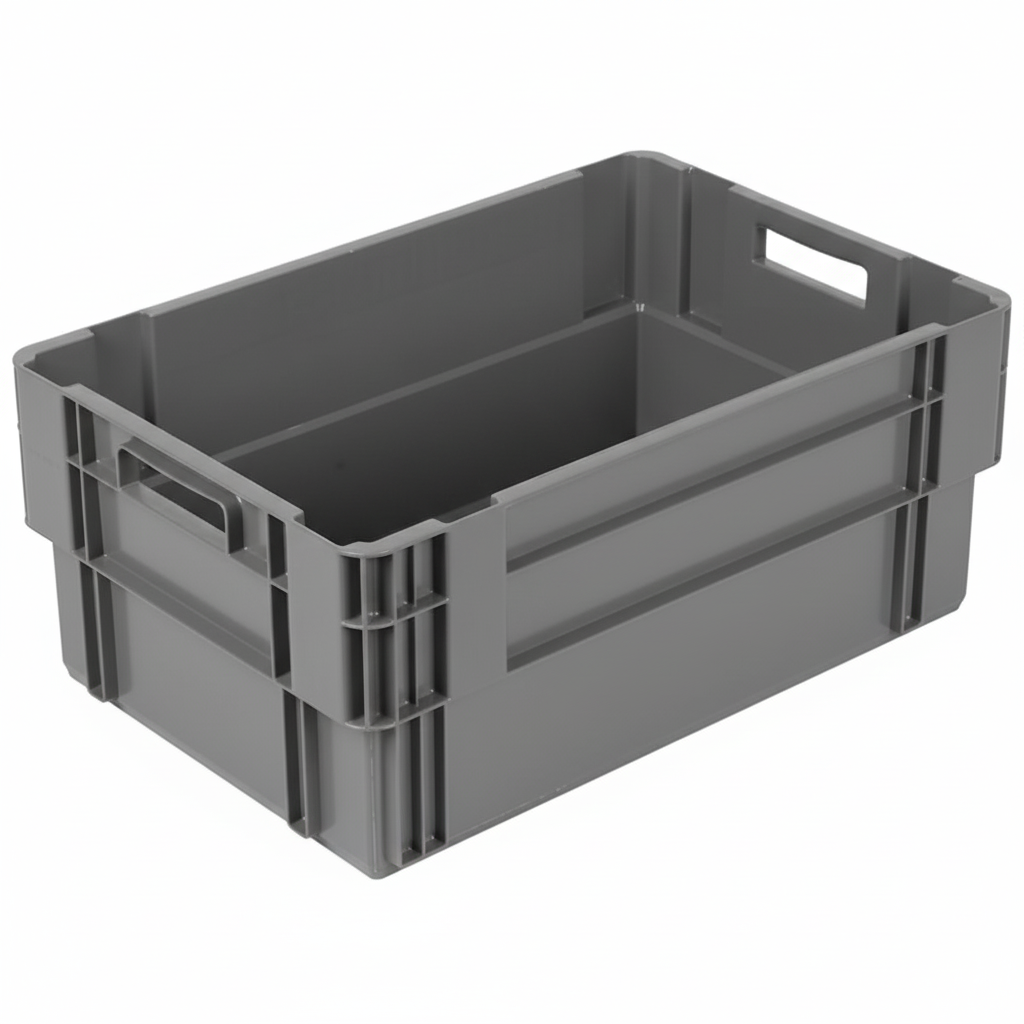 Konik İç İçe Geçebilen Plastik Kasa KNK 4630