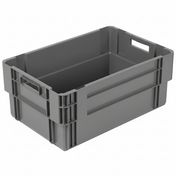 Konik İç İçe Geçebilen Plastik Kasa KNK 4630