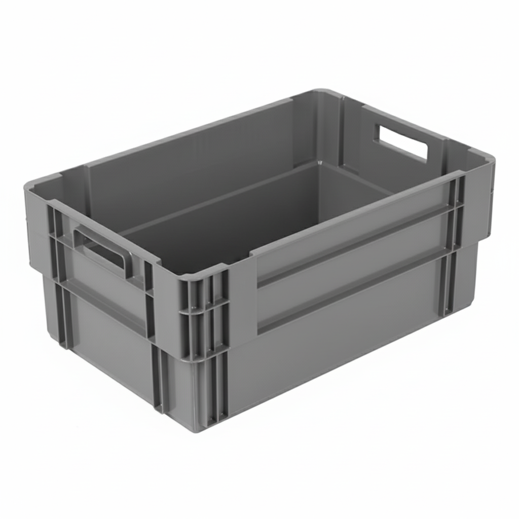 Konik İç İçe Geçebilen Plastik Kasa KNK 4650